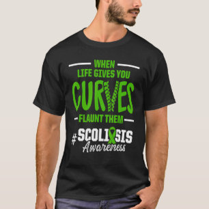 Camiseta Conciencia sobre la escoliosis Sobreviviente de Gu