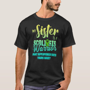 Camiseta Conciencia sobre la escoliosis Sobreviviente de Gu