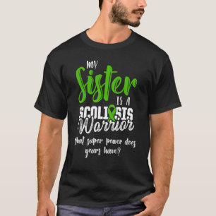 Camiseta Conciencia sobre la escoliosis Sobreviviente de Gu