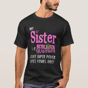 Camiseta Conciencia sobre la escoliosis Sobreviviente de Gu