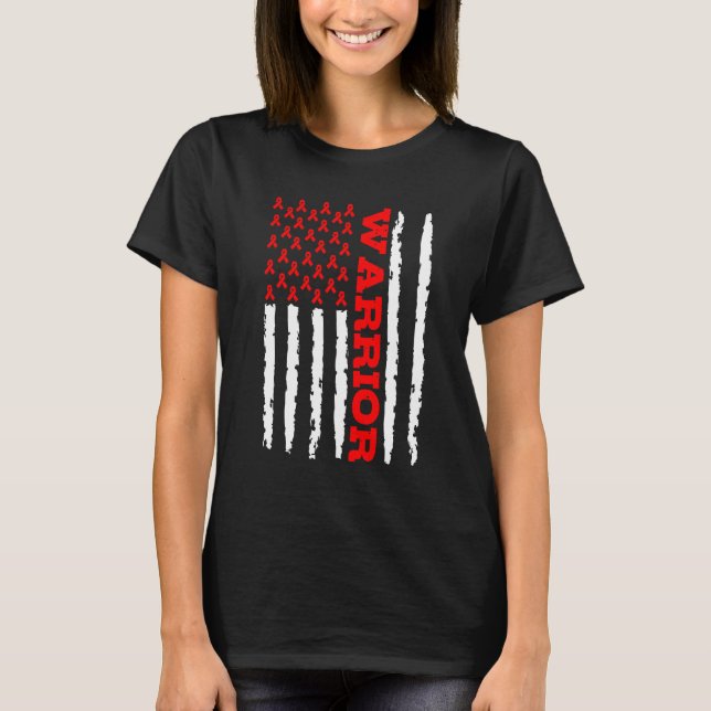 Camiseta Conciencia sobre la hemofilia (Anverso)