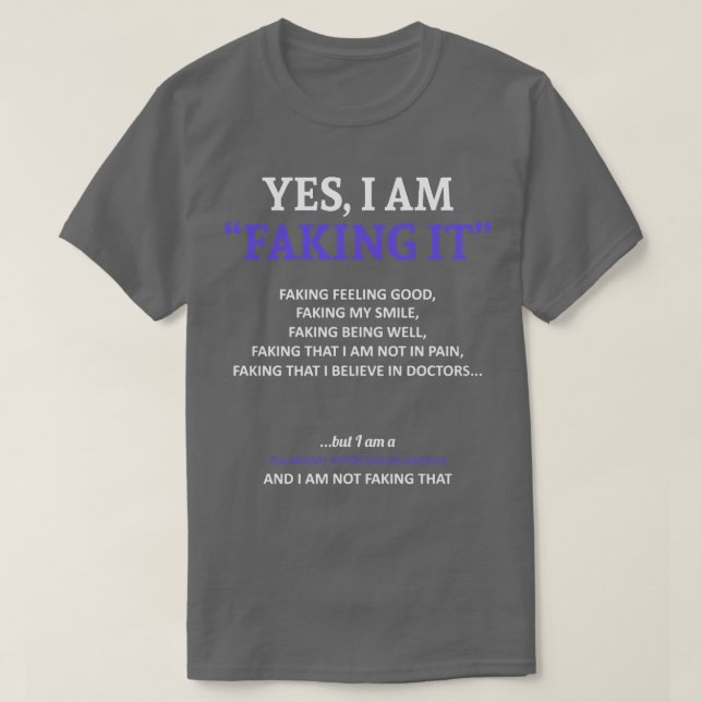 Camiseta Conciencia sobre la hipertensión pulmonar (Diseño del anverso)