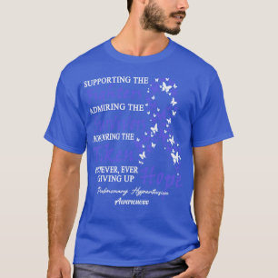 Camiseta Conciencia Sobre La Hipertensión Pulmonar En Apoyo