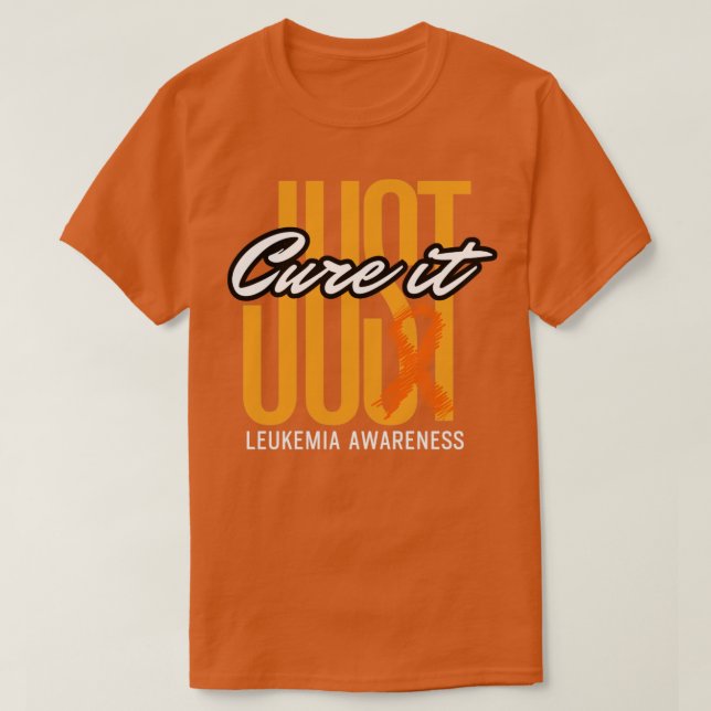Camiseta Conciencia sobre la leucemia (Diseño del anverso)