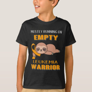 Camiseta Conciencia sobre la leucemia Corriendo Principalme