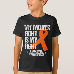 Camiseta Conciencia sobre la leucemia: mamá lucha contra el