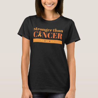 Camiseta Conciencia sobre la leucemia más fuerte que la cam