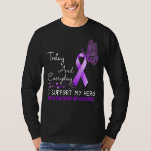 Camiseta Conciencia sobre la malformación de Chiari Apoyo a
