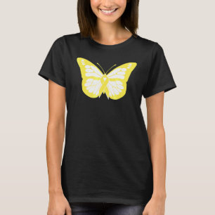 Camiseta Conciencia sobre la mariposa Spina Bifida