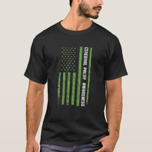 Camiseta Conciencia sobre la parálisis cerebral Mes de la b
