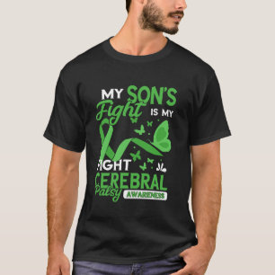 Camiseta Conciencia sobre la parálisis cerebral Mi hijo luc