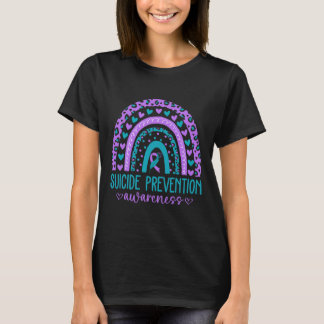 Camiseta Conciencia Sobre La Prevención Del Suicidio Lluvia