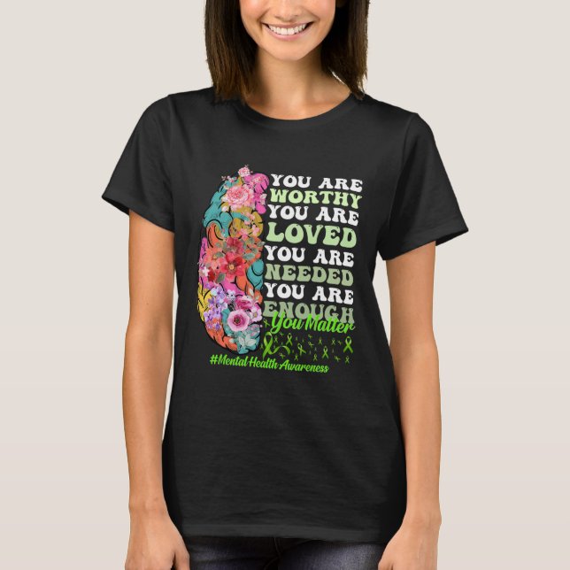 Camiseta Conciencia sobre la salud (Anverso)