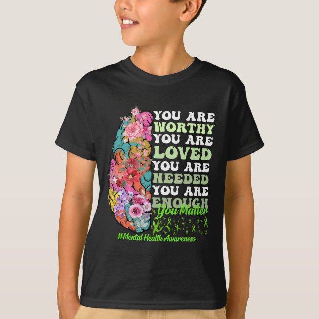 Camiseta Conciencia sobre la salud (Anverso)