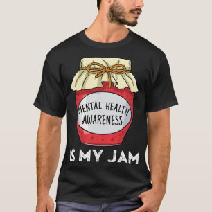 Camiseta Conciencia sobre la salud La salud mental es mi pr