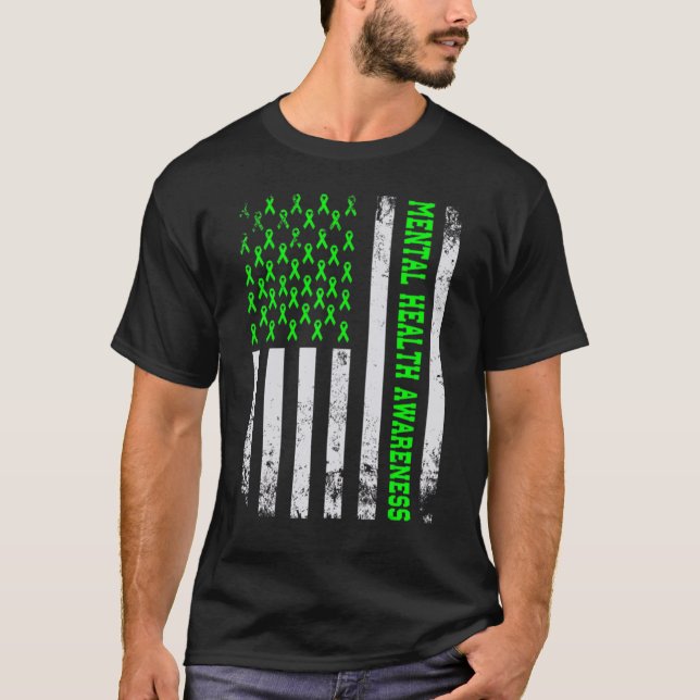 Camiseta Conciencia sobre la salud mental (Anverso)