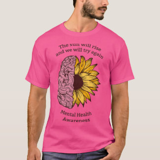 Camiseta Conciencia sobre la salud mental