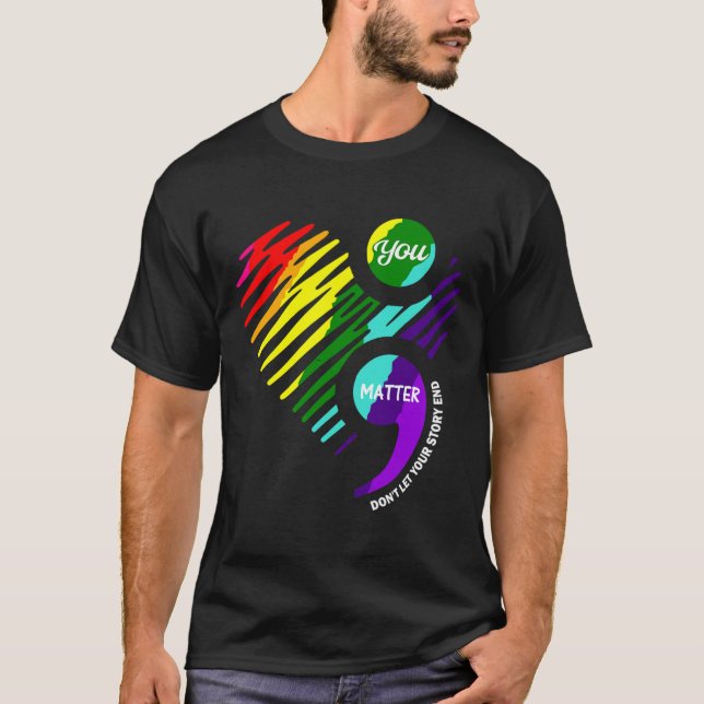 Camiseta Conciencia sobre la salud mental (Anverso)