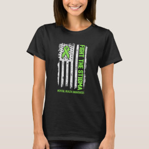 Camiseta Conciencia Sobre La Salud Mental 2022 Lucha Contra