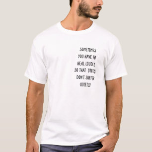 Camiseta Conciencia Sobre La Salud Mental A Veces Tienes Qu