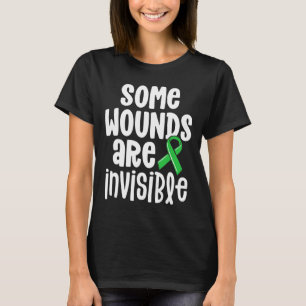 Camiseta Conciencia sobre la salud mental Algunas heridas s