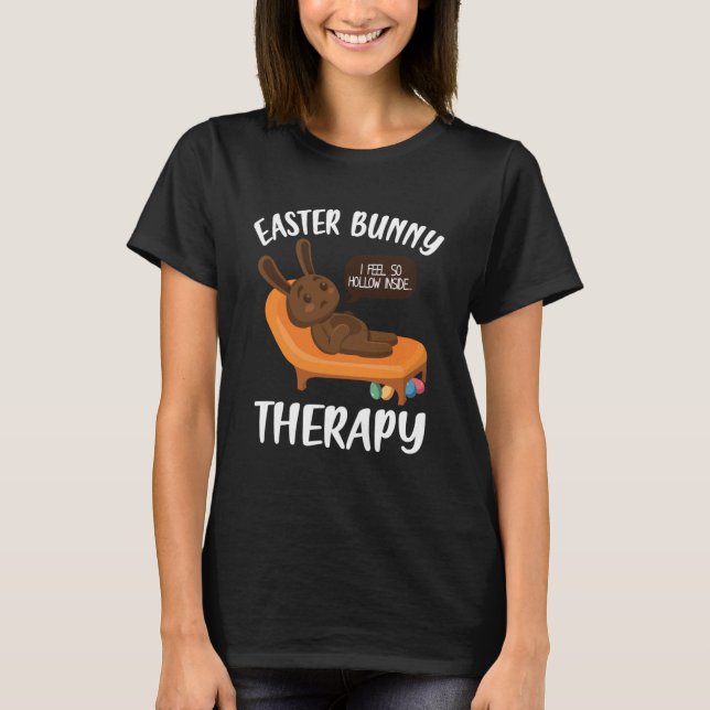 Camiseta Conciencia sobre la salud mental Chocolate Bunny F (Anverso)