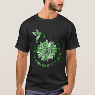 Camiseta Conciencia sobre la salud mental Cinta de colibrí