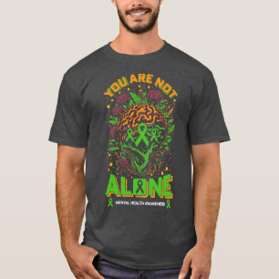 Camiseta Conciencia sobre la salud mental de no estás solo