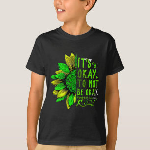 Camiseta Conciencia sobre la salud mental El girasol está b