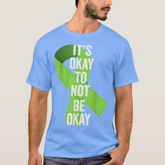 Camiseta Conciencia sobre la salud mental Está bien no esta