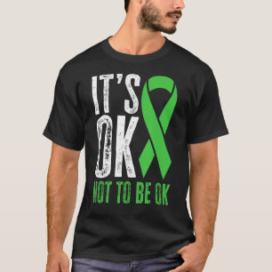 Camiseta Conciencia sobre la salud mental Está bien no esta