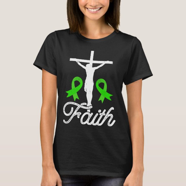 Camiseta Conciencia Sobre La Salud Mental Fe Depresión Ment (Anverso)