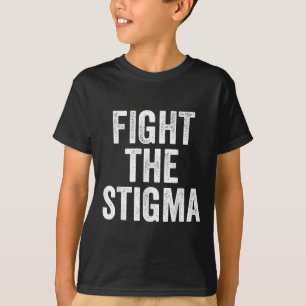 Camiseta Conciencia sobre la salud mental, lucha contra el