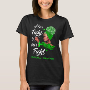 Camiseta Conciencia sobre la salud mental Su lucha es nuest