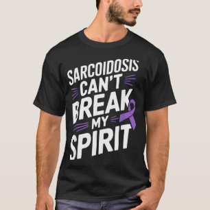 Camiseta Conciencia sobre la sarcoidosis Enfermedad Discapa