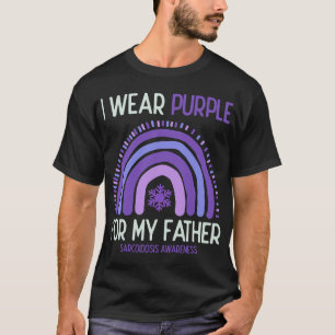 Camiseta Conciencia Sobre La Sarcoidosis Que Uso Púrpura Pa