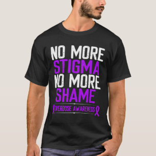 Camiseta Conciencia sobre la sobredosis No Más Estigma Verg