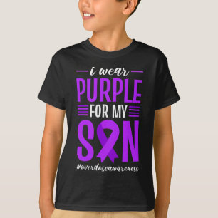 Camiseta Conciencia Sobre La Sobredosis Que Uso Para La Cin