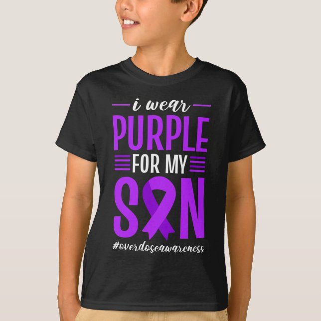 Camiseta Conciencia Sobre La Sobredosis Que Uso Para La Cin (Anverso)