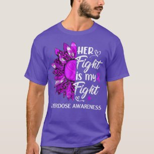 Camiseta Conciencia sobre la sobredosis Su Lucha Es Mi Pele