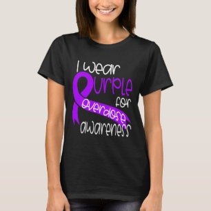 Camiseta Conciencia sobre la sobredosis Toxicomanía sobre l