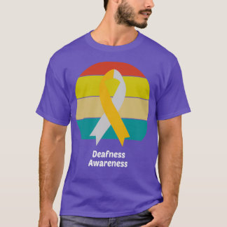 Camiseta Conciencia sobre la sordera Vintage Desordera Apoy