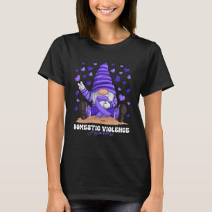 Camiseta Conciencia sobre la violencia doméstica Mes de Cin