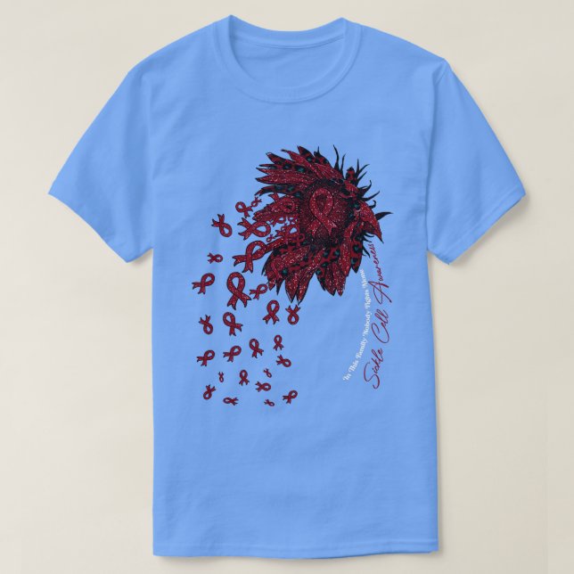 Camiseta Conciencia sobre las células falciformes Awareness (Diseño del anverso)