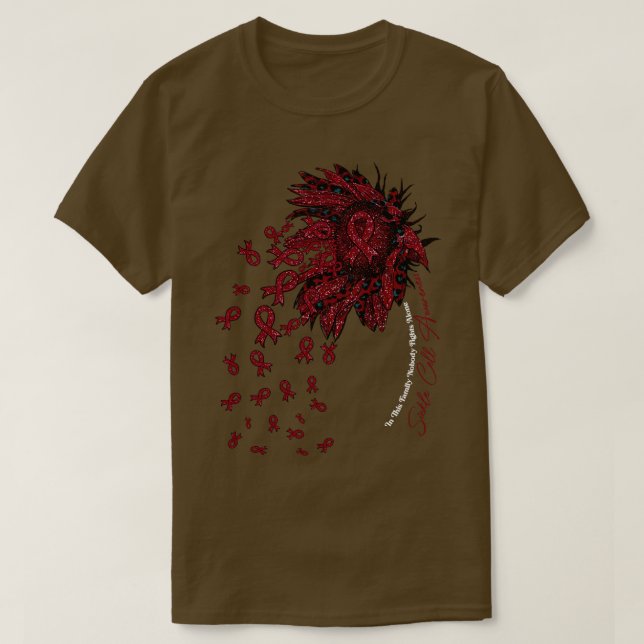 Camiseta Conciencia sobre las células falciformes Awareness (Diseño del anverso)