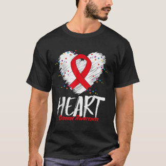 Camiseta Conciencia sobre las enfermedades cardíacas _2