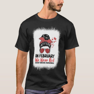 Camiseta Conciencia Sobre Las Enfermedades Cardíacas Que Us