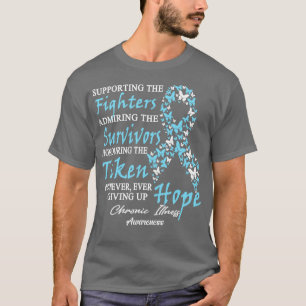 Camiseta Conciencia sobre las enfermedades crónicas en apoy