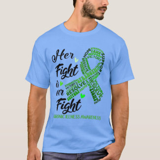 Camiseta Conciencia sobre las enfermedades crónicas Su luch