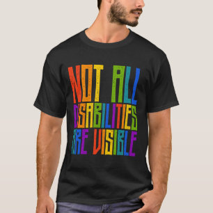 Camiseta Conciencia sobre las personas con discapacidad No